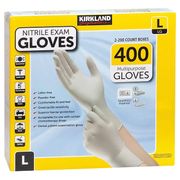 Kirkland Signature Nitrile Exam Gloves, 400 Count