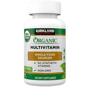 Kirkland Signature Organic Multivitamin, 80 Coated Tablets
