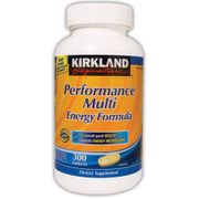 Kirkland Signature Performance Multi Energy Formula Multivitamin, 300 Tablets