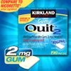 Quit2 Nicotine Polacrilex Gum 2 mg, Stop Smoking Aid