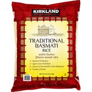 Kirkland Signature Traditional Basmati Rice, 20 lb