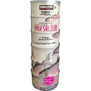 Kirkland Signature Trident Seafood Wild Alaskan Pink Salmon, 6 oz x 6 Cans