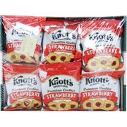 Knott's Berry Farm Premium Cookies Strawberry Shortbread, 2 oz x 24 Bags
