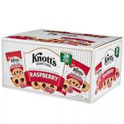 Knott's Berry Farm Raspberry Shortbread Cookies, 2 oz x 36 Bags
