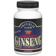 Korean Red Ginseng 50 caps from Imperial Elixir Ginseng