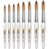 Kyoko Kolinsky Nail Brush (Short Flower Acrylic Handle) # 16