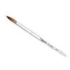 Kyoko Kolinsky Nail Brush (Short Silver Aluminum Handle) Round Style # 12