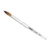 Kyoko Kolinsky Nail Brush (Short Silver Aluminum Handle) Round Style # 14
