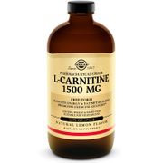 L-Carnitine 1500 mg Liquid, Natural Lemon Flavor, 16 oz, Solgar