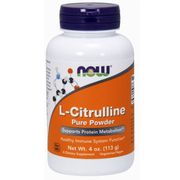 L-Citrulline Pure Powder, 4 oz, NOW Foods