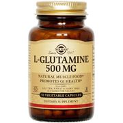 L-Glutamine 500 mg, 100 Vegetable Capsules, Solgar