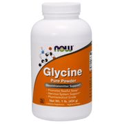 L-Glycine Powder Vegetarian 1 lb, NOW Foods