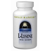 L-Lysine 500mg 100 caps from Source Naturals