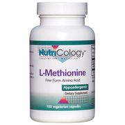 L-Methionine 500mg 100 caps from NutriCology