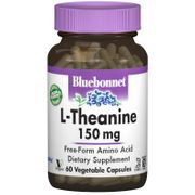 L-Theanine 150 mg, 60 Vegetable Capsules, Bluebonnet Nutrition