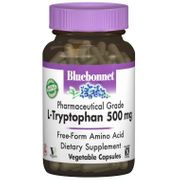 L-Tryptophan 500 mg, 30 Vegetable Capsules, Bluebonnet Nutrition