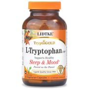 L-Tryptophan, Value Size, 120 Vegetarian Capsules, Lidtke