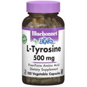 L-Tyrosine 500 mg, 100 Vegetable Capsules, Bluebonnet Nutrition