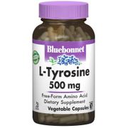 L-Tyrosine 500 mg, 50 Vegetable Capsules, Bluebonnet Nutrition