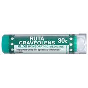 Lactose Free Ruta Graveolens 30C, 80 Pellets, Ollois Homeopathic