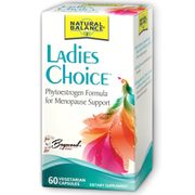Ladies Choice Menopause Formula, 60 Vegetarian Capsules, Natural Balance