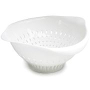 Large Colander, White, 3.5 Quart, Preserve