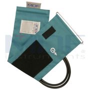Latex-Free Replacement Blood Pressure Cuff - Adult  D-Ring - Double Tube, Model 2100-450D, MDF Instruments