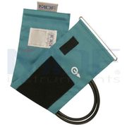 Latex-Free Replacement Blood Pressure Cuff - Adult D-Ring - Single Tube, Model 2100-451D, MDF Instruments