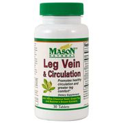 Leg Vein & Circulation, 30 Tablets, Mason Natural