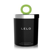 Lelo Flickering Touch Massage Candle - Snow Pear & Cedarwood, 5.3 oz