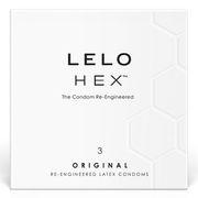 Lelo Hex Condoms Original, 3 Pack