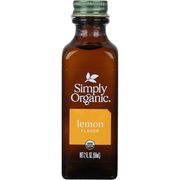 Lemon Flavor, 2 oz, Simply Organic
