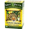 Lemon Ginger Organic Yerba Mate Herb Tea