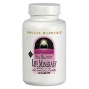 Life Minerals No Iron Multi Mineral Complex 60 tabs from Source Naturals