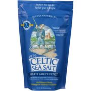 Light Grey Celtic Salt Resealable Bag, 16 oz, Celtic Sea Salt