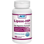 Lipase-HP Plus, Fat Digestive Formula, 90 Capsules, AST Enzymes