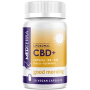 Liposomal CBD+ Good Morning, 25 mg CBD, 30 Vegan Capsules, Medterra
