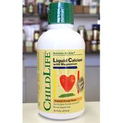 ChildLife Liquid Calcium with Magnesium For Children, Natural Orange, 16 oz