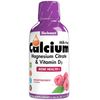 Liquid Calcium Magnesium Citrate Plus Vitamin D3, Natural Raspberry Flavor