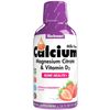 Liquid Calcium Magnesium Citrate Plus Vitamin D3, Natural Strawberry Flavor