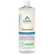 Liquid Glycerine Hand Soap, Unscented, 32 oz, Clearly Natural