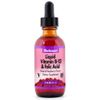 Liquid Vitamin B-12 & Folic Acid, Natural Raspberry Flavor