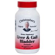 Liver & Gall Bladder Capsule Formula, 100 Vegicaps, Christopher's Original Formulas