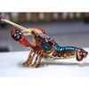 Lobster Gilt Jewelry Gift Box with Fine Crystals