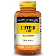 Lutein 6 mg, 60 Softgels, Mason Natural
