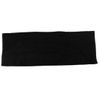 Lycra Stretch Fabric Headband - Maple - Black