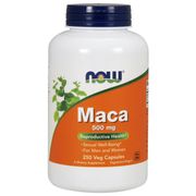 Maca 500 mg, Value Size, 250 Capsules, NOW Foods
