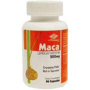 Maca 500 mg, 90 Capsules, Nu Health