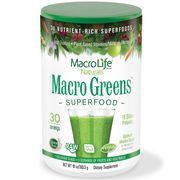 Macro Greens 10 oz powder (one month supply), MacroLife Naturals