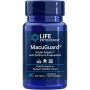 MacuGuard Ocular Support with Saffron & Astaxanthin, 60 Softgels, Life Extension